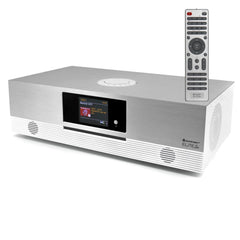 Soundmaster EliteLine ICD2080WE Internet radio compact system CD player WLAN Bluetooth DAB+ FM radio Spotify Connect Undok app control