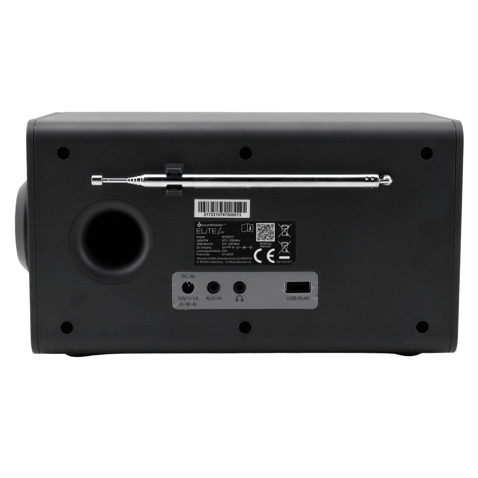 Soundmaster EliteLine IR7000TI WLAN-Internetradio – Smartes