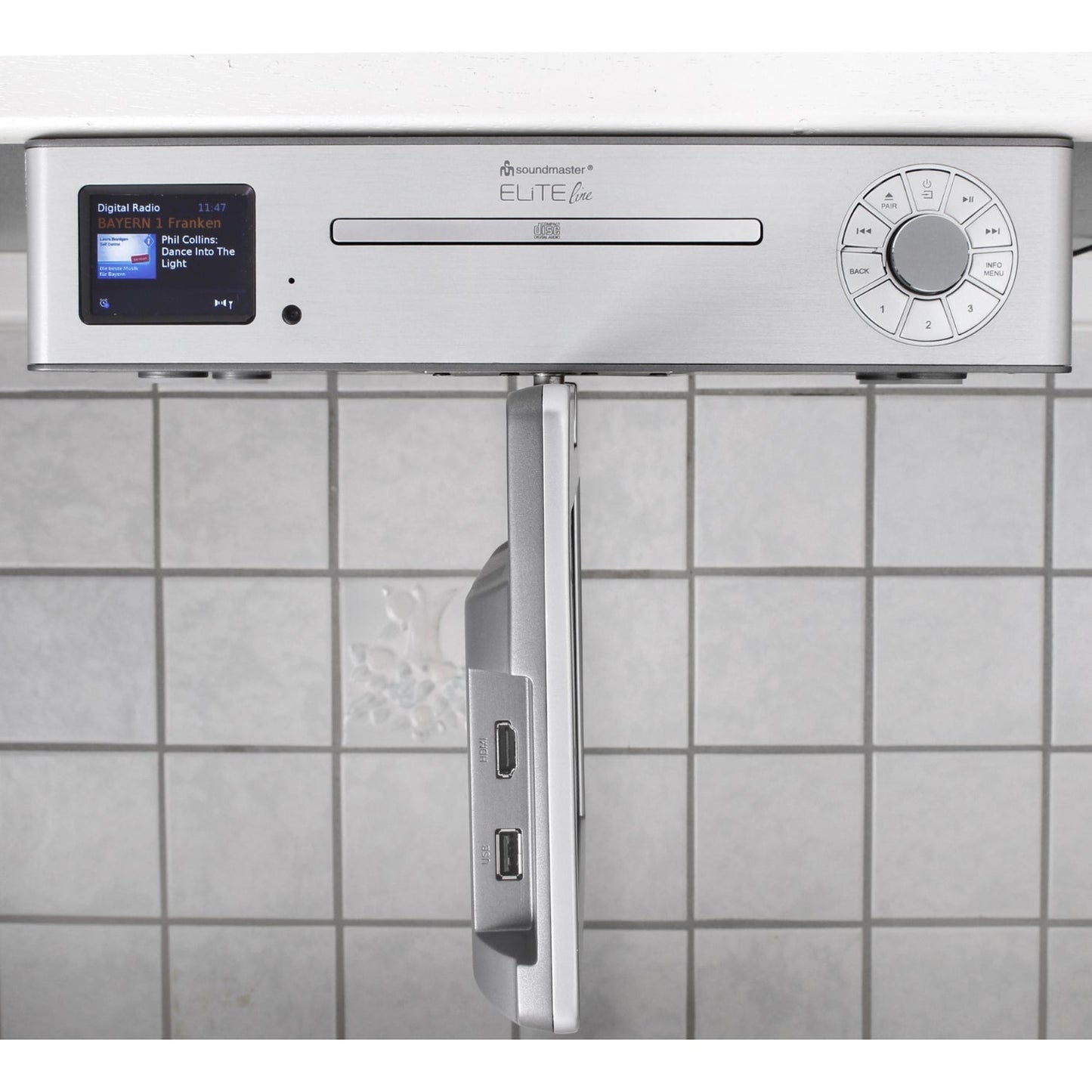 Soundmaster EliteLine KTD1020SI Unterbau-Küchenradio
