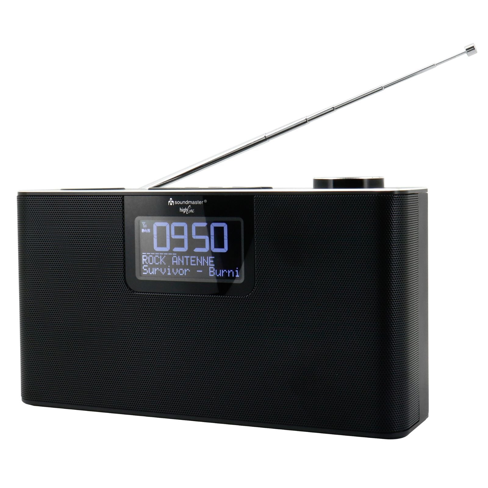 Soundmaster HighLine DAB700SW tragbares Digitalradio DAB+