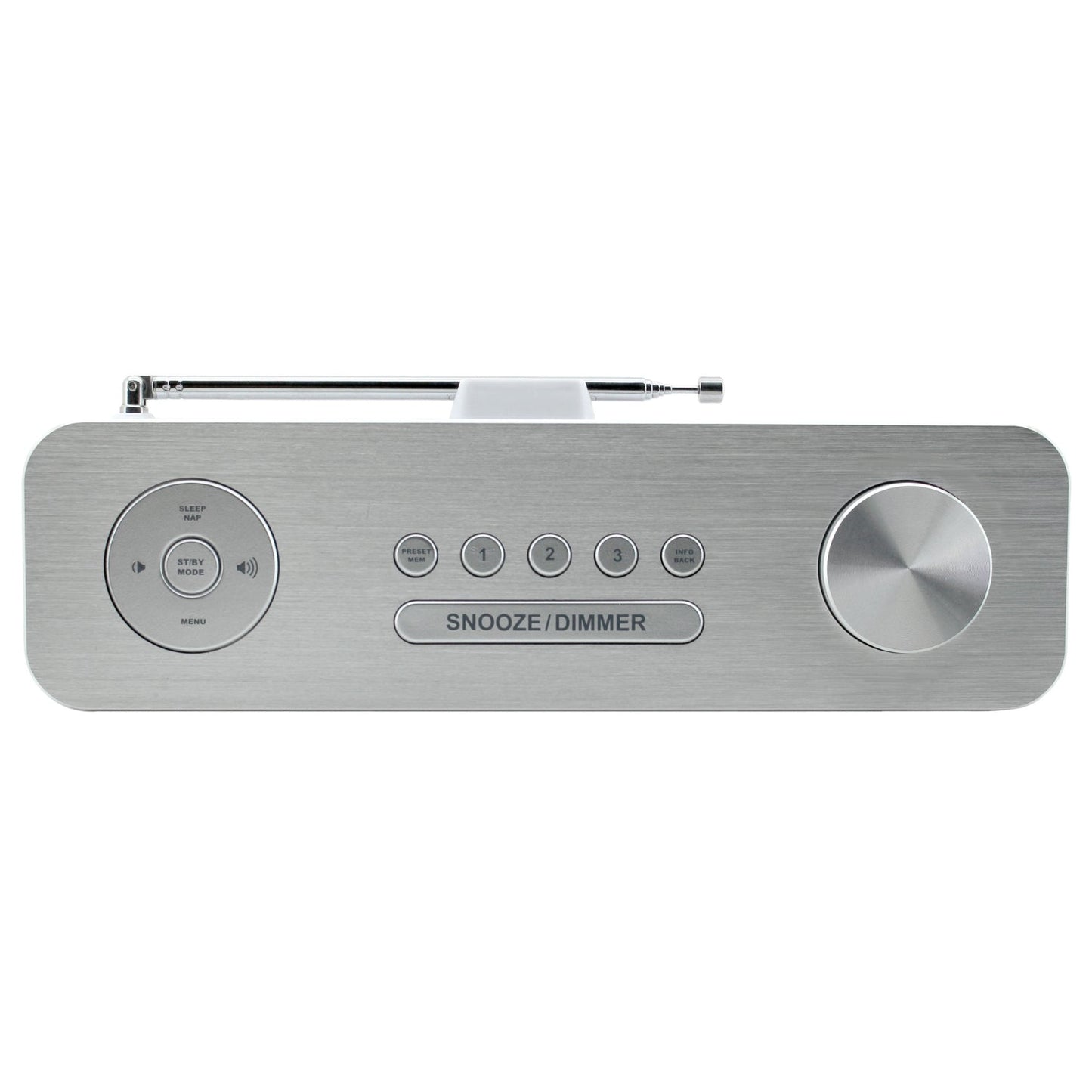 soundmaster dab700we tragbares radio boombox dab ukw mit usb sd bluetooth – Seitenansicht – Produktbild von Soundmaxx Online