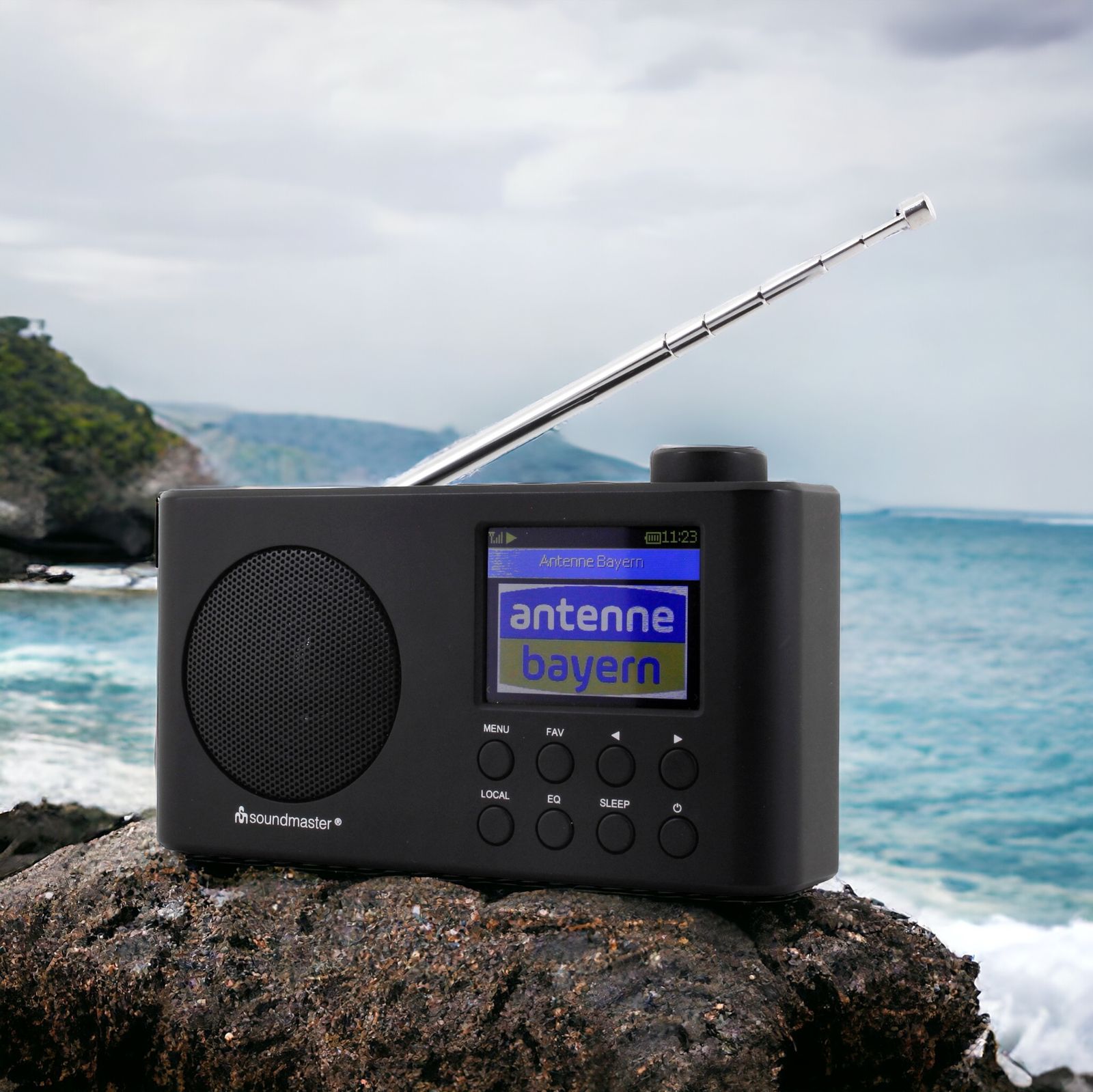 Soundmaster IR6500SW kleines Internetradio DAB+ UKW Radio