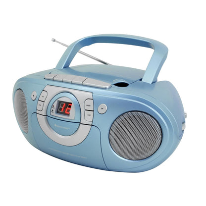 Soundmaster SCD5100BL tragbarer CD-Player Radio
