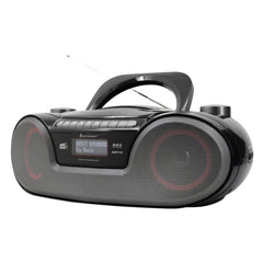 Soundmaster SCD8300SW portable digital radio CD player audio book function Bluetooth DAB+ FM radio USB/SD port headphone jack alarm clock