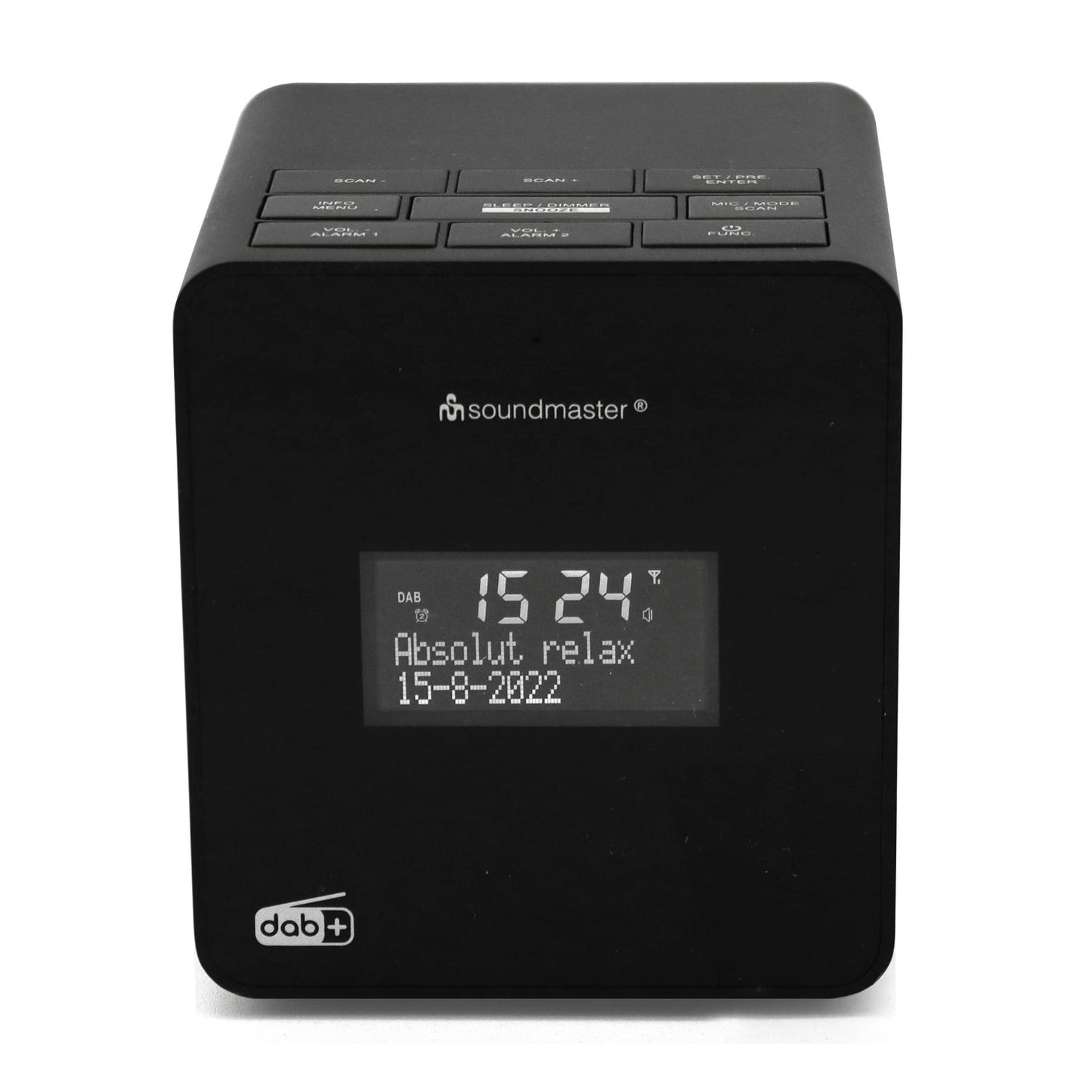 Soundmaster UR109SW Radiowecker Uhrenradio Wecker DAB+ UKW