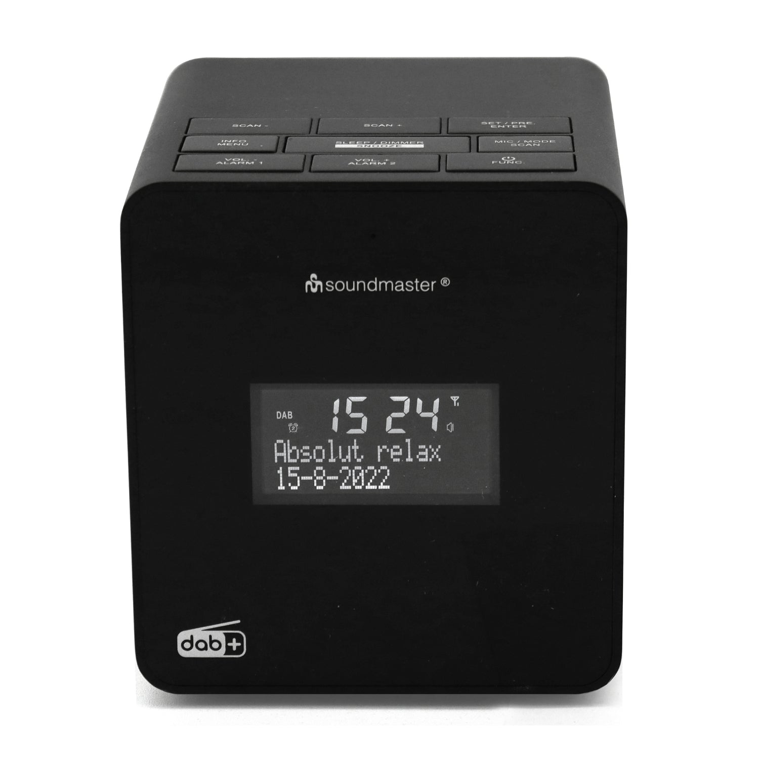 Soundmaster UR109SW Radiowecker Uhrenradio Wecker DAB+ UKW
