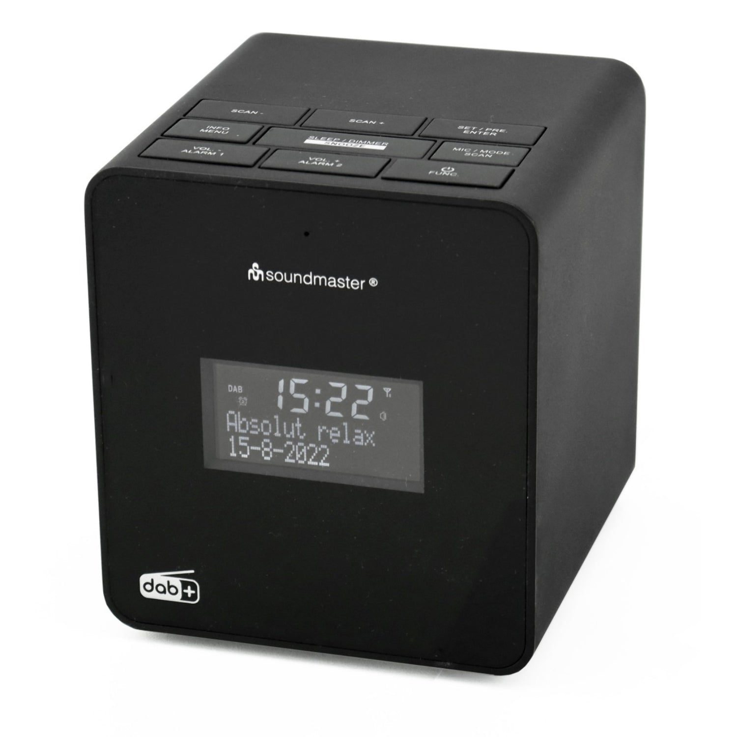 Soundmaster UR109SW Radiowecker Uhrenradio Wecker DAB+ UKW