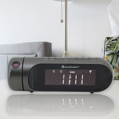 Soundmaster UR6700AN Projektionswecker Radiowecker DAB+ UKW